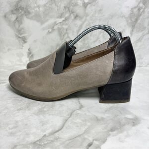 Dansko Gray and Black Heeled Shoes